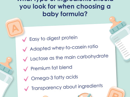 What to Look for When Choosing the Best Baby Formula