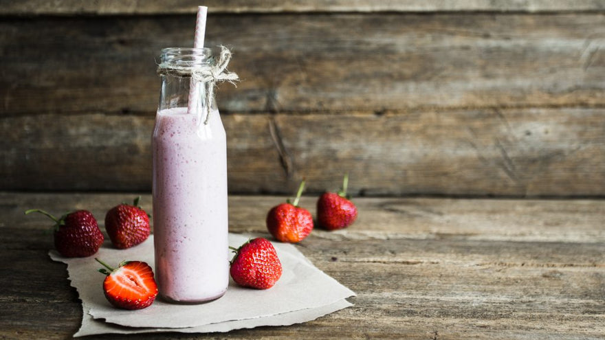 Springtime Strawberry Slushy For Toddlers