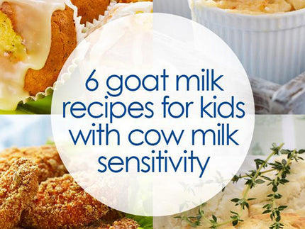 6 Easy recipes for kids with cow milk sensitivity