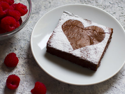 Raspberry Double Chocolate Brownies with Kabrita