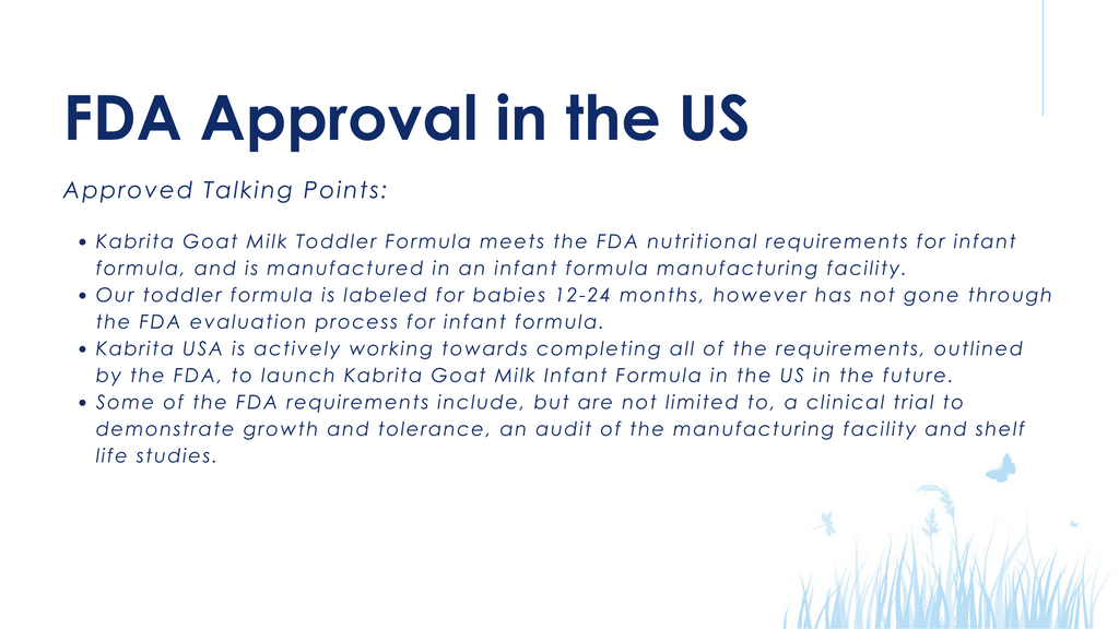 FDA Approval in the US