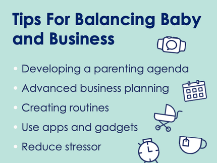 Tips for Balancing Baby and Business