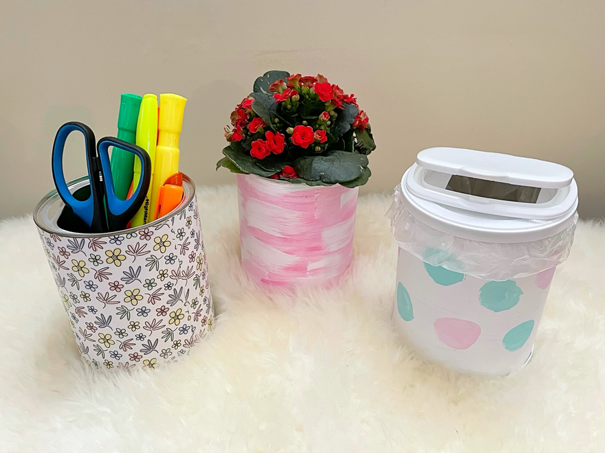 Upcycling Kabrita Formula Tins