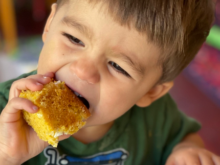 Goat Cheese Corn Bread with Kabrita